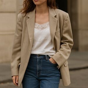 NWT Vintage White Lace Camisole Tank SP Made in Canada